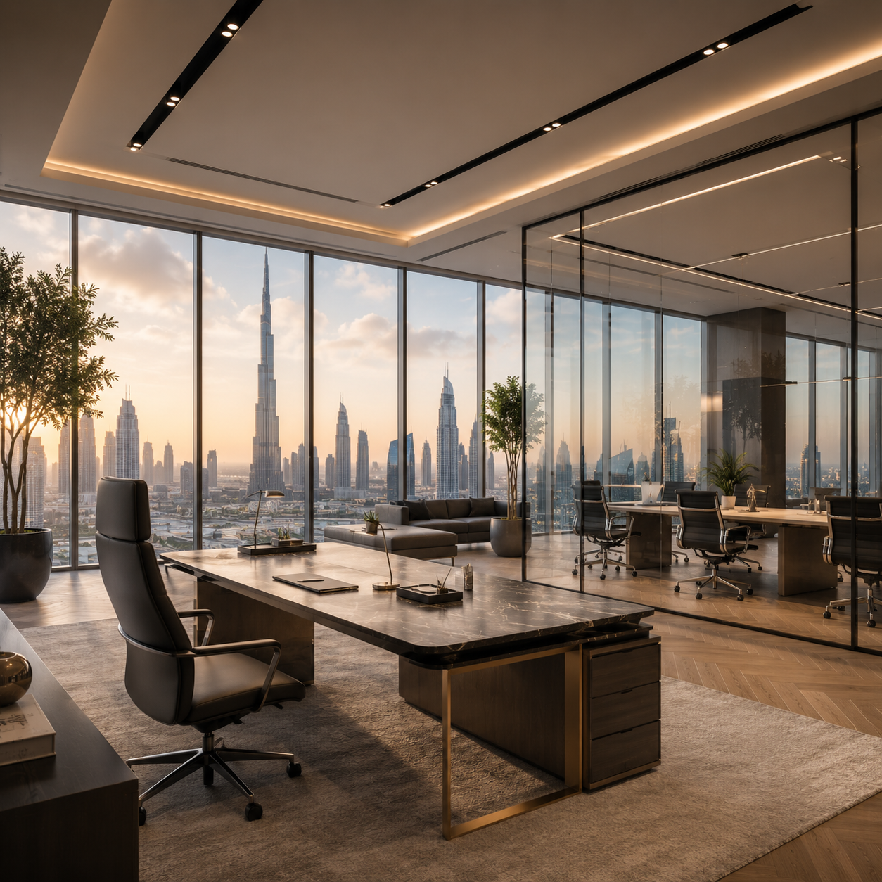 Modern office space design