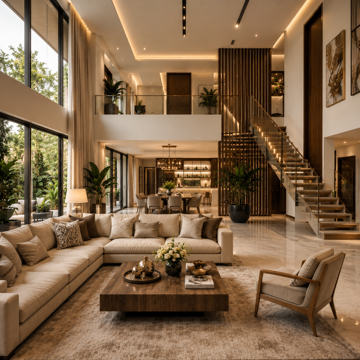 Family home interior design